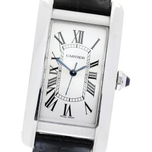 カルティエ CARTIER WSTA0017 タンクアメリカンMM 自動巻き ボーイズ 保証書付き_869217