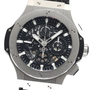 訳あり ウブロ HUBLOT 311.SX.1170.GR ビッグバン アエロバン クロノグラフ 自動巻き メンズ 保証書付き_870812
