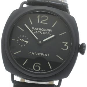 パネライ PANERAI PAM00292 ラジオミール ブラックシール スモールセコンド 手巻き メンズ _871687