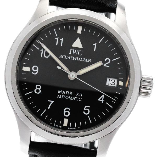 IWC IWC SCHAFFHAUSEN IW324101 パイロットウォッチ マークXII デイト...