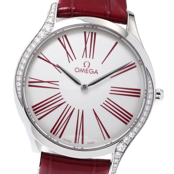 オメガ OMEGA 428.18.36.60.04.002 デビル トレゾア ダイヤベゼル クォーツ...