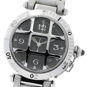 カルティエ CARTIER W3106255 パシャ38 N950 コンベックスグリッド PTベゼル 自動巻き メンズ _874570