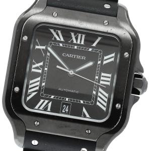 カルティエ CARTIER WSSA0039 サントス ドゥ カルティエ デイト 自動巻き メンズ 保証書付き_876107