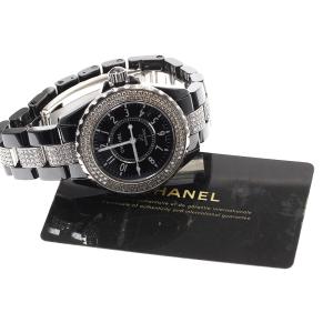 シャネル CHANEL H1339 J12 黒...の詳細画像1