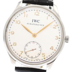 IWC IWC SCHAFFHAUSEN IW545408 ポルトギーゼ ハンドワインド スモールセコンド 手巻き メンズ 良品 _877809