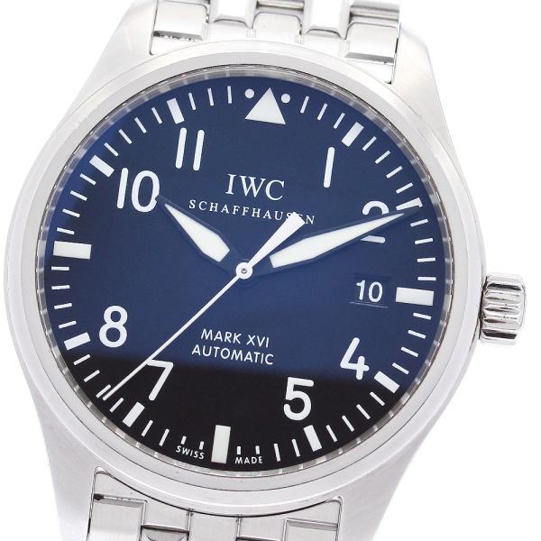 IWC SCHAFFHAUSEN IW325504 パイロット・ウォッチ マークXVI デイト 自動...