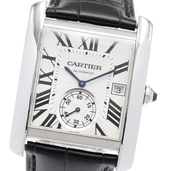 カルティエ CARTIER W5330003 タンクMC LM スモールセコンド 自動巻き メンズ ...