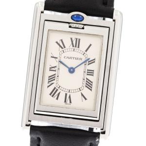 カルティエ CARTIER W1011258 タンクバスキュラントMM クォーツ ボーイズ _883174