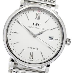 IWC SCHAFFHAUSEN IW356505 ポートフィノ デイト 自動巻き メンズ 保証書付き_883524
