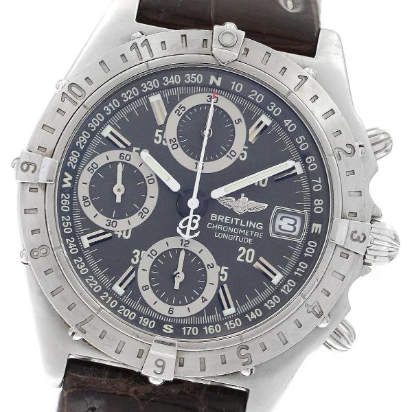 ブライトリング BREITLING A20348 クロノマット ロンジチュード GMT 自動巻き メ...