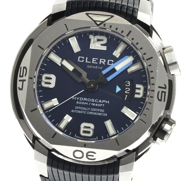 クレール CLERC H1-1.4.3 ハイドロスカフ H1 デイト 自動巻き メンズ _88609...
