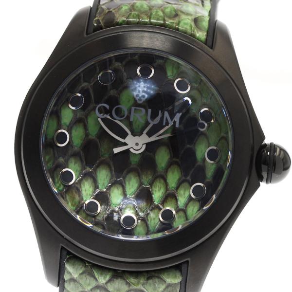 コルム CORUM 082.410.98/0337 PV01 バブル 42 グリーン リミテッド 自...