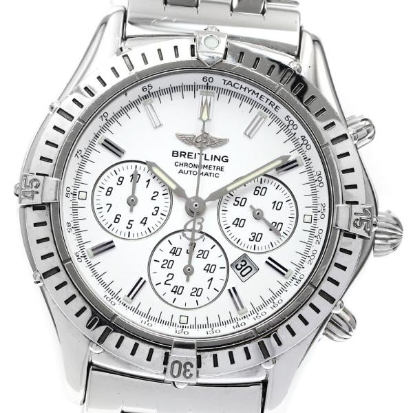 ブライトリング BREITLING A35312 シャドウ フライバック デイト クロノグラフ メン...