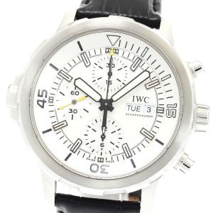 IWC SCHAFFHAUSEN IW376801 アクアタイマー クロノグラフ 自動巻き メンズ 保証書付き_892491