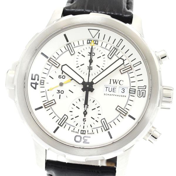 IWC SCHAFFHAUSEN IW376801 アクアタイマー クロノグラフ 自動巻き メンズ ...