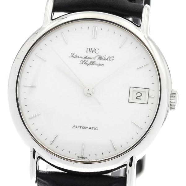 訳あり IWC IWC SCHAFFHAUSEN IW351324 ポートフィノ デイト 自動巻き ...