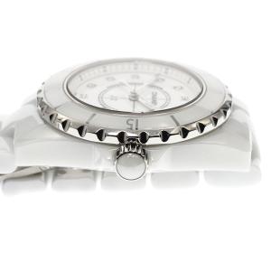 シャネル CHANEL H1628 J12 白...の詳細画像3