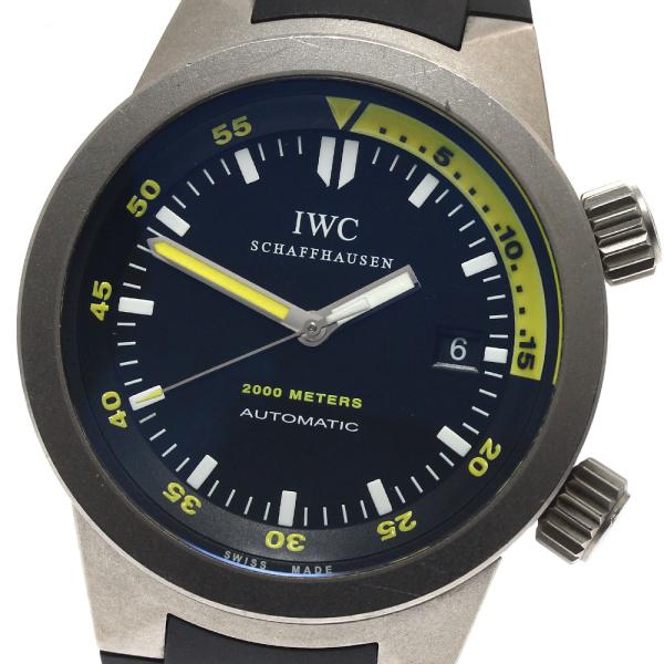 IWC SCHAFFHAUSEN IW353803 アクアタイマー オートマティック2000 デイト...
