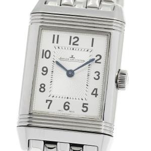 ジャガー・ルクルト JAEGER-LECOULTRE 211.8.44/Q2668130 レベルソ クラシック デュエット ダイヤベゼル 手巻き レディース 良品 _894949