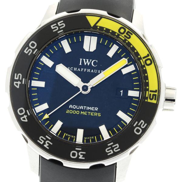 ベルト訳あり IWC IWC SCHAFFHAUSEN IW356810 アクアタイマー 2000 ...