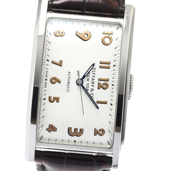 ティファニー TIFFANY&amp;Co. Ref.36813938 イーストウエスト 自動巻き メンズ ...
