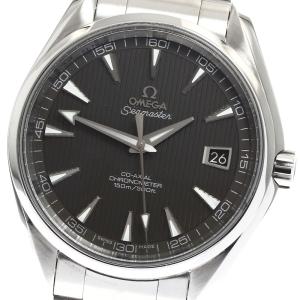 オメガ OMEGA 231.10.42.21.06.001 シーマスター アクアテラ 150M デイト 自動巻き メンズ 良品 保証書付き_901261