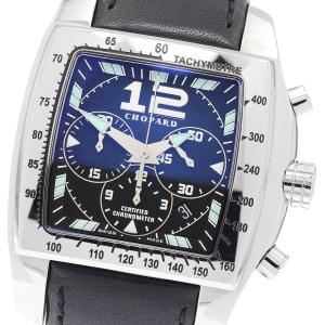 ショパール Chopard 16/8961-3001 トゥーオーテン クロノグラフ デイト 自動巻き メンズ 保証書付き_902557
