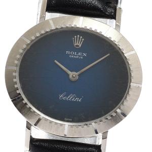 訳あり ロレックス ROLEX 4081 チェリーニ K18WG cal.1601 手巻き レディース _902616
