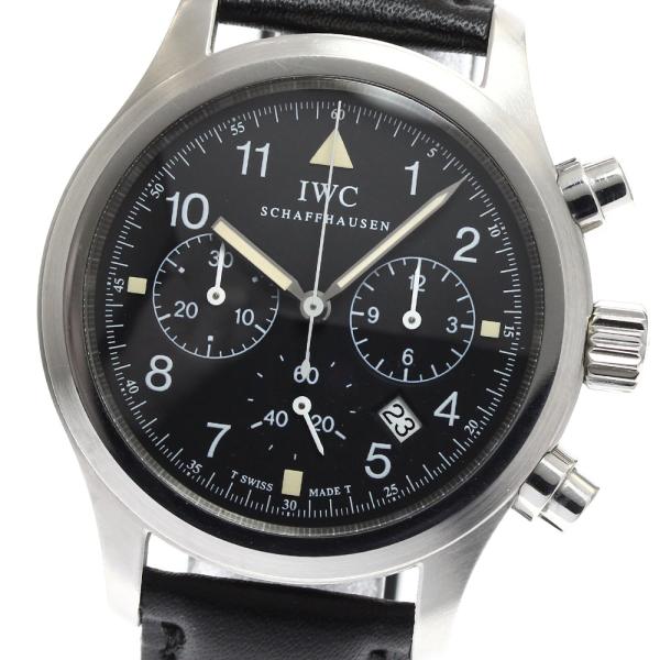 IWC IWC SCHAFFHAUSEN IW374101 フリーガー クロノグラフ クォーツ メン...