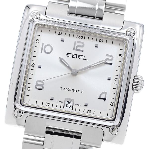 エベル EBEL E9120143 ラ・カレ デイト 自動巻き メンズ 良品 _904628【ev1...