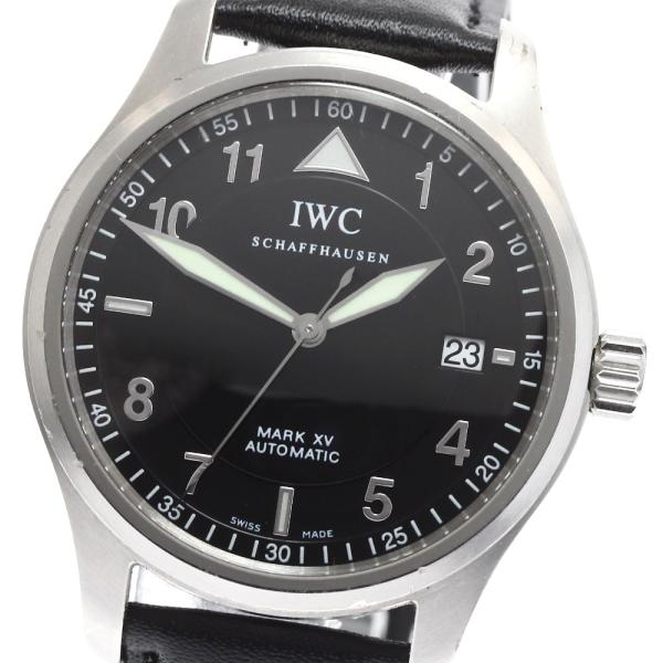 IWC IWC SCHAFFHAUSEN IW325301 パイロットウォッチ マークXV デイト ...