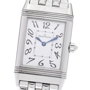 ジャガー・ルクルト JAEGER-LECOULTRE 256.8.75/Q2568102 レベルソ デュエット クラシック 手巻き レディース 良品 保証書付き_906421