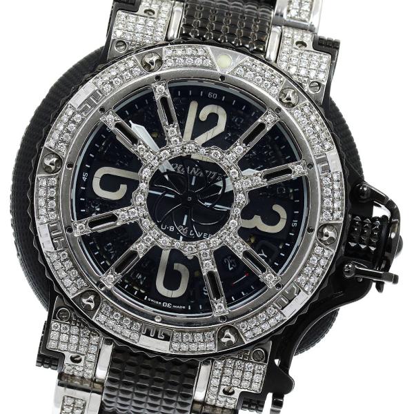 アクアノウティック AQUANAUTIC サブコマンダー デイデイト ダイヤベゼル 自動巻き メンズ...