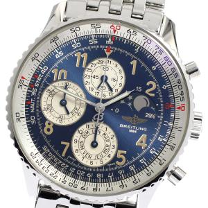 ブライトリング BREITLING A19022 ナビタイマー1461 セミパーペチュアルカレンダー 250本限定 自動巻き メンズ 良品 保証書付き_907878