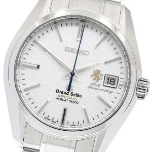 セイコー SEIKO SBGH015/9S85-00C0 グランドセイコー メカニカル 50周年記念 自動巻き メンズ 良品 箱・保証書付き_908248