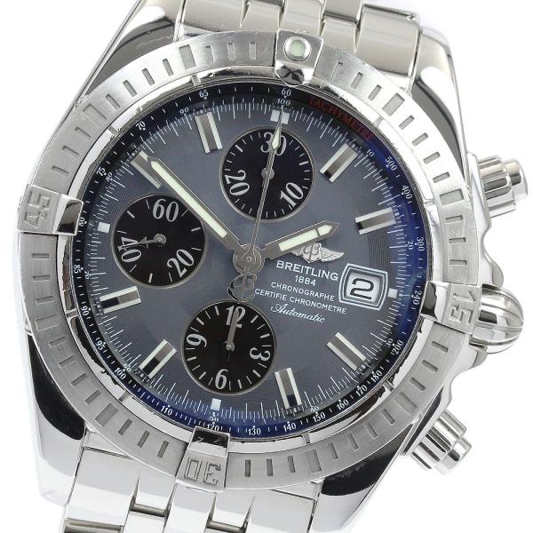 訳あり ブライトリング BREITLING A13356 クロノマット エボリューション デイト 自...