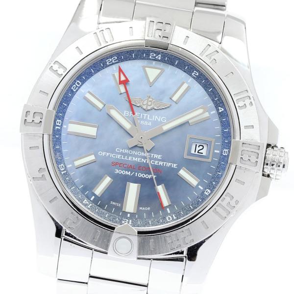 ブライトリング BREITLING A32390 アベンジャーII GMT 日本限定 自動巻き メン...