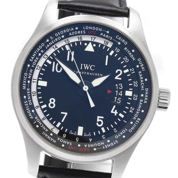 IWC IWC SCHAFFHAUSEN IW326201 パイロットウォッチ ワールドタイマー デ...