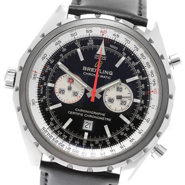 ブライトリング BREITLING A41360 クロノマチック デイト 自動巻き メンズ 保証書付...