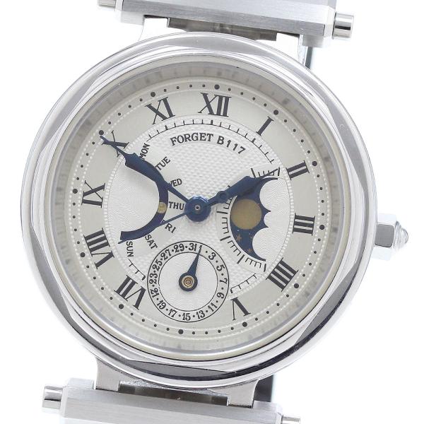 フォルジェ FORGET B117 タイプB デイデイト ムーンフェイズ 自動巻き メンズ 内箱付き...