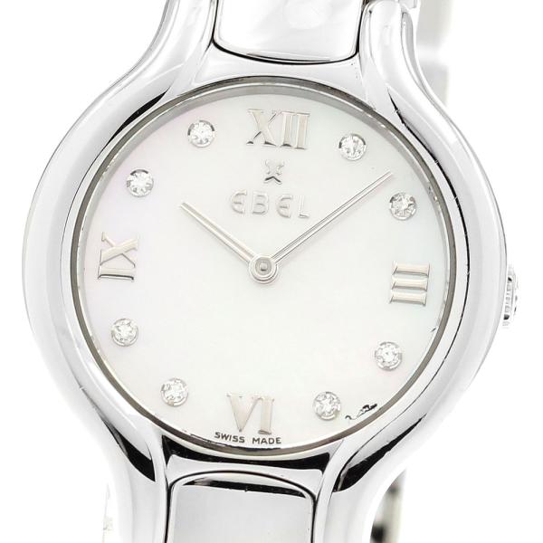 エベル EBEL E9157471 ベルーガ 8Pダイヤ クォーツ レディース _913633【ev...