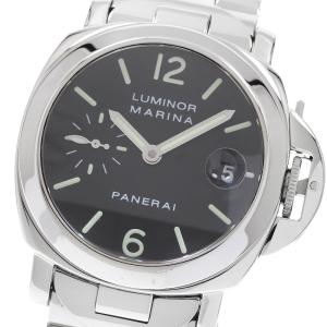 パネライ PANERAI PAM00050 ルミノールマリーナ スモールセコンド デイト 自動巻き メンズ _913773