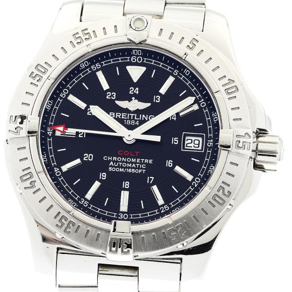 ブライトリング BREITLING A17380 コルト デイト 自動巻き メンズ _914039【...