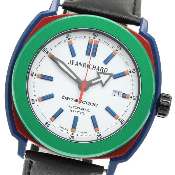 ジャンリシャール JEANRICHARD 60500-10-702-FK4A テラスコープ デイト ...