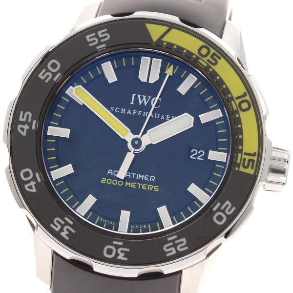 ベルト訳あり IWC IWC SCHAFFHAUSEN IW356810 アクアタイマー 2000 ...