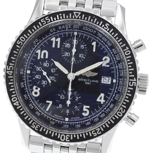 ブライトリング BREITLING A13024 アヴィアスター デイト クロノグラフ 自動巻き メ...