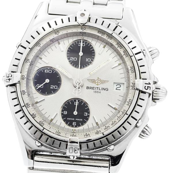 訳あり ブライトリング BREITLING A13047 クロノマット デイト 自動巻き メンズ 保...