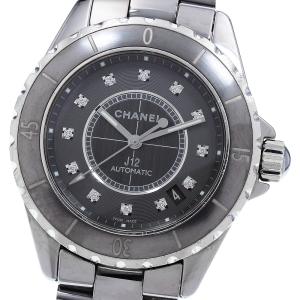 シャネル CHANEL H3242 J12 クロマティック 12Pダイヤ 自動巻き メンズ _916157