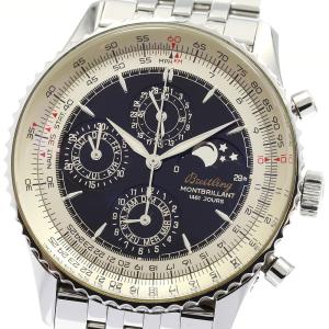 ブライトリング BREITLING A19030 ナビタイマー モンブリラン クロノグラフ 自動巻き メンズ 良品 保証書付き_916165