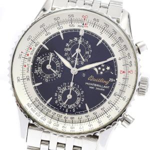 ブライトリング BREITLING A19030 ナビタイマー モンブリラン クロノグラフ 自動巻き メンズ _916235